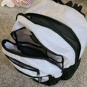 Grey Adidas backpack